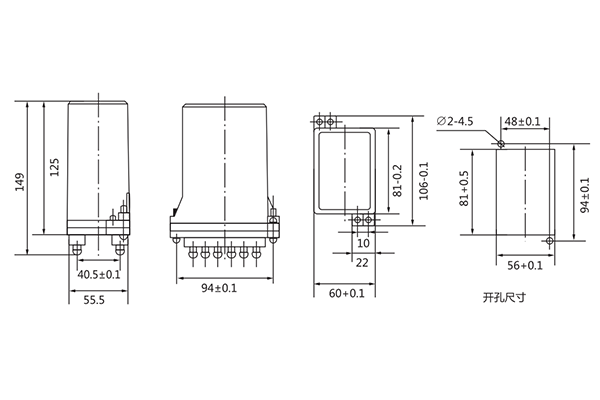 開(kāi)孔尺寸 開(kāi)孔尺寸