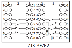 ZJ3-3E/62接線圖 ZJ3-3E/62接線圖