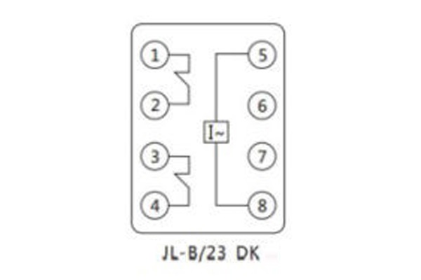 JL-B-23DK內(nèi)部接線及外引端子圖 JL-B-23DK內(nèi)部接線及外引端子圖(正視圖)1.jpg